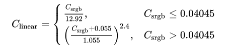 Nonlinear transformation of gamma